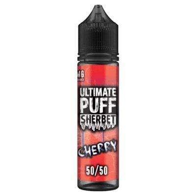 ULTIMATE PUFF - 50/50 - SHERBET - CHERRY - 50ML - Mcr Vape Distro