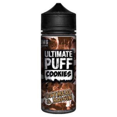 ULTIMATE PUFF - COOKIES - OATMEAL & RAISIN - 100ML - Mcr Vape Distro