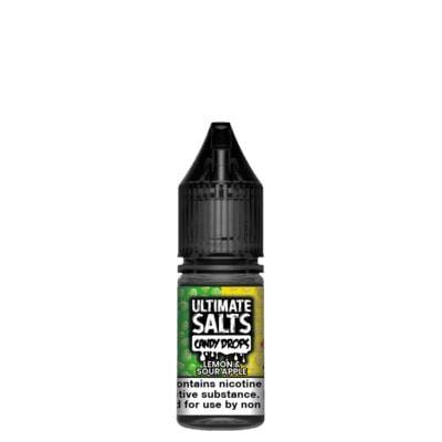 ULTIMATE SALTS - CANDY DROPS - LEMON & SOUR APPLE - 10ML NIC SALTS (BOX OF 10) - Mcr Vape Distro