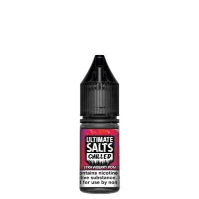 ULTIMATE SALTS - CHILLED - STRAWBERRY POM - 10ML NIC SALTS (BOX OF 10) - Mcr Vape Distro