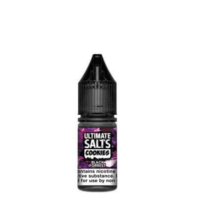 ULTIMATE SALTS - COOKIES - BLACK FOREST - 10ML NIC SALTS (BOX OF 10) - Mcr Vape Distro