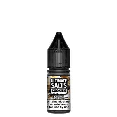 ULTIMATE SALTS - COOKIES - CREAMY MARSHMALLOW - 10ML NIC SALT (BOX OF 10) - Mcr Vape Distro