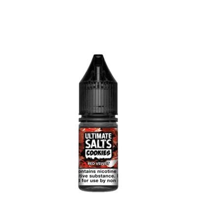 ULTIMATE SALTS - COOKIES - RED VELVET - 10ML NIC SALT (BOX OF 10) - Mcr Vape Distro