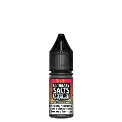 ULTIMATE SALTS - SHERBET - APPLE AND MANGO - 10ML NIC SALT (BOX OF 10) - Mcr Vape Distro