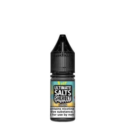 ULTIMATE SALTS - SHERBET - LEMON - 10ML NIC SALT (BOX OF 10) - Mcr Vape Distro