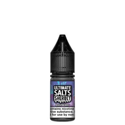 ULTIMATE SALTS - SHERBET - RASPBERRY - 10ML NIC SALT (BOX OF 10) - Mcr Vape Distro