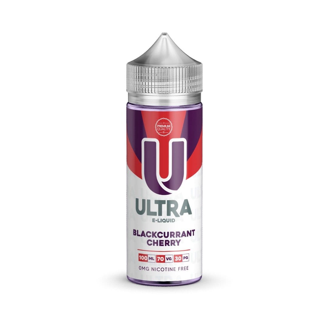 Ultra E-liquid - Blackcurrant Cherry - 100ml - Mcr Vape Distro