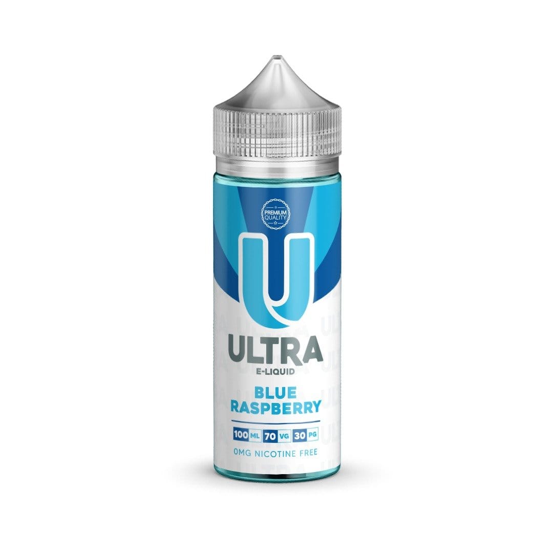 Ultra E-liquid - Blue Raspberry - 100ml - Mcr Vape Distro