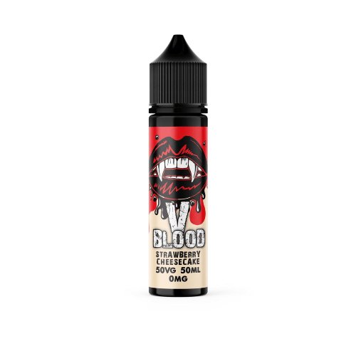 Vampire Blood Dessert - Strawberry Cheesecake - 50ml - Mcr Vape Distro