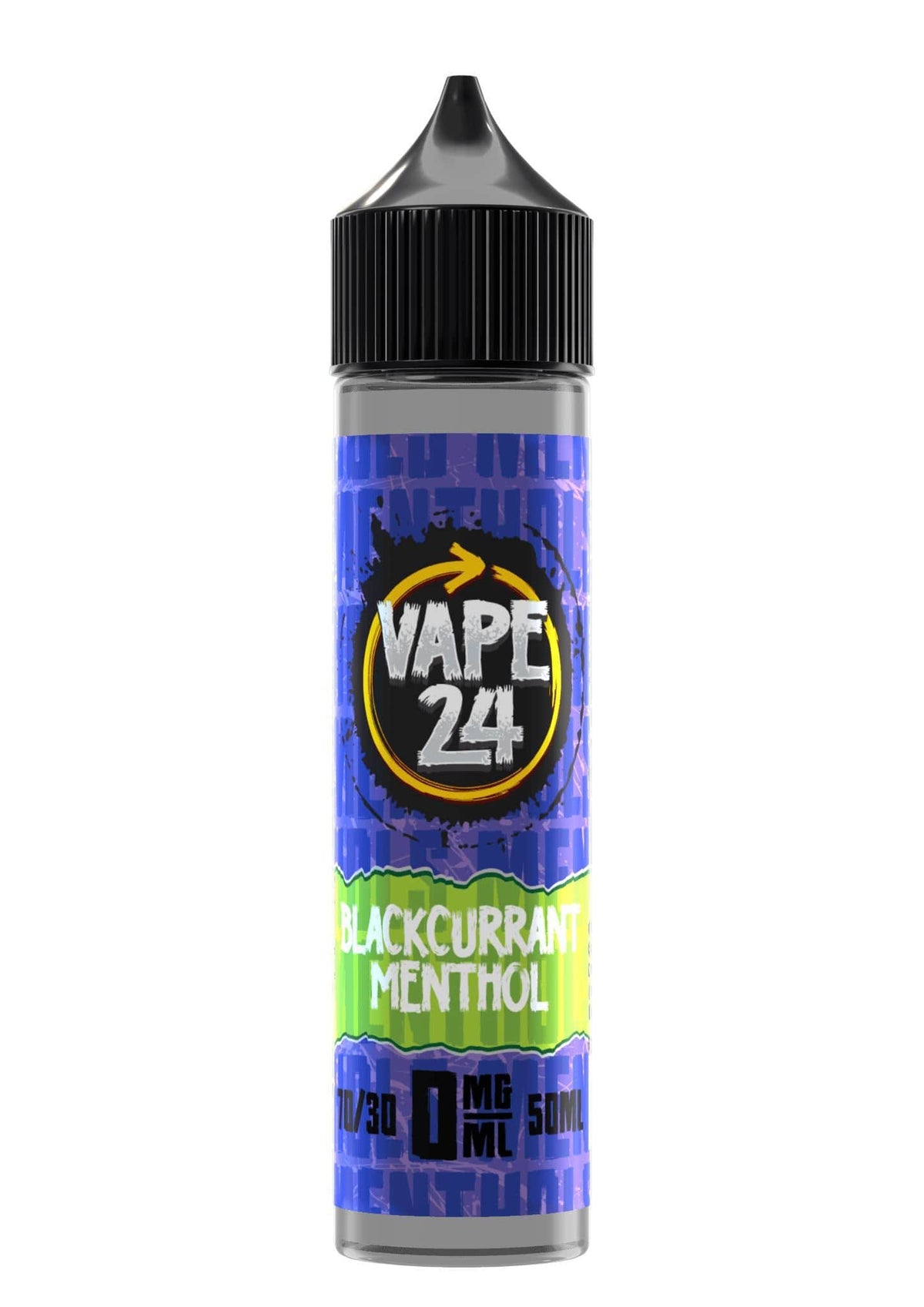 Vape 24 - Menthols - Blackcurrant Menthol-50ml - Mcr Vape Distro