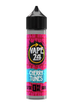 bulk wholesale Vape 24 - Menthols - Cherry Tunes - 50ml - 