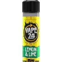 Vape 24 - Menthols - Lemon & Lime - Mcr Vape Distro