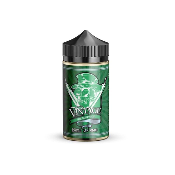 Vintage Ice Menthol -200ml - Mcr Vape Distro