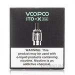 bulk wholesale Voopoo - ITO X - Replacement Pods - Black