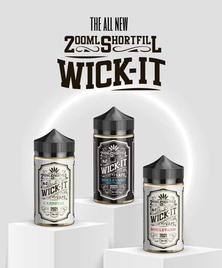 WICK-IT - BOULEVARD - 200ML - Mcr Vape Distro