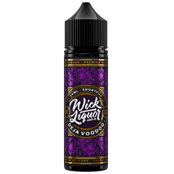 Wick Liquor 50ml E-liquids - Deja Vadoo Big Block - Mcr Vape Distro