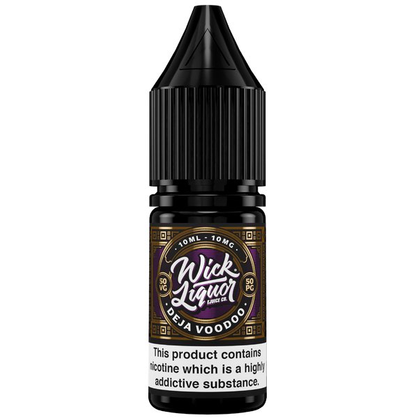 Wick Liquor Nic Salts 10ml E-liquids - Box of 10 - Mcr Vape Distro