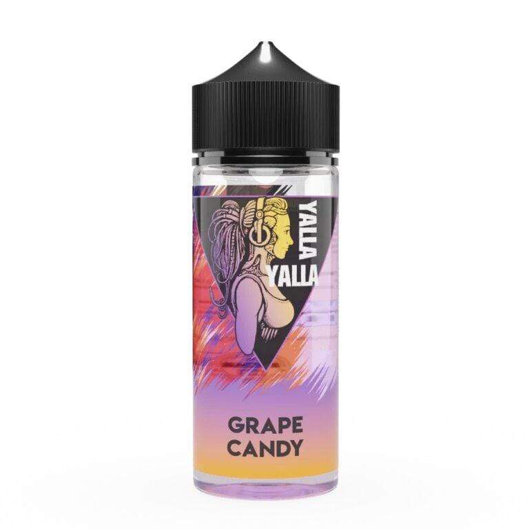 Yalla Yalla Grape Candy E-Liquid-100ml - Mcr Vape Distro