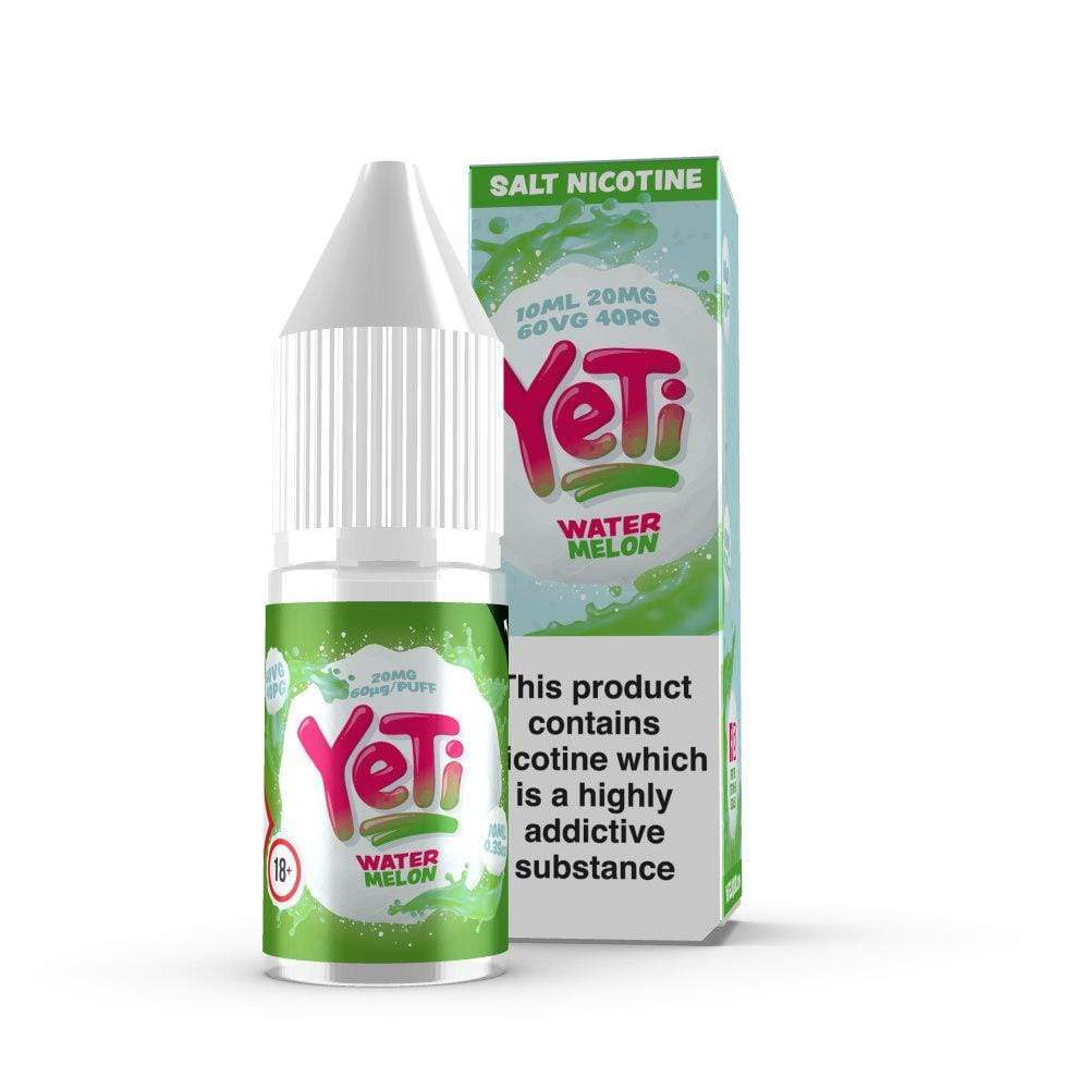 Yeti Watermelon - Nic Salt- Box of 10 - Mcr Vape Distro