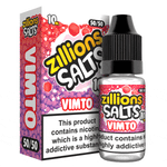 bulk wholesale Zillion - Vimto - 10ml Nic Salt (Pack of 5) - 10mg